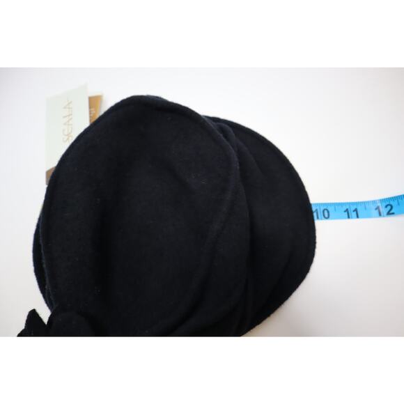 Scala Women’s Knit Wool Cloche With Flower‎ One Size - Picture 7 of 7